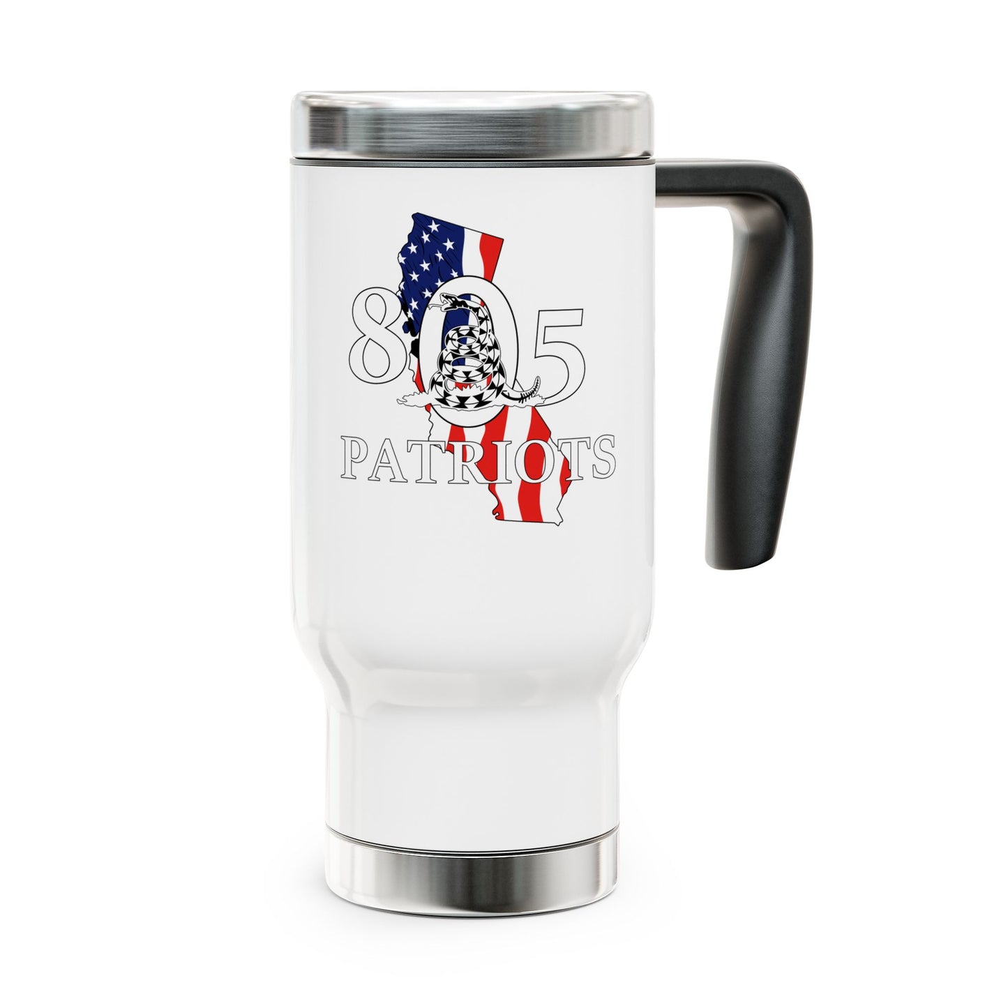 805 Patriots Travel Mug, 14oz