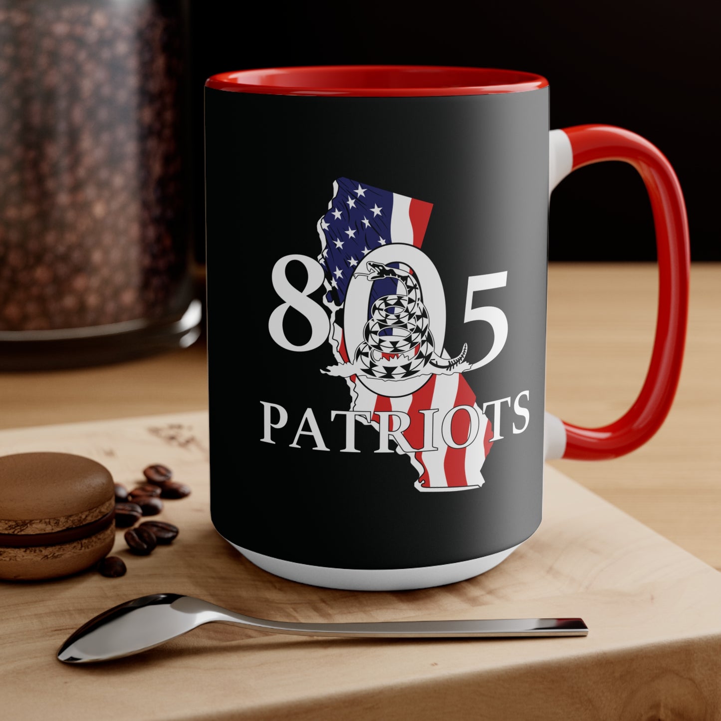 805 Patriots Mug, 15 oz