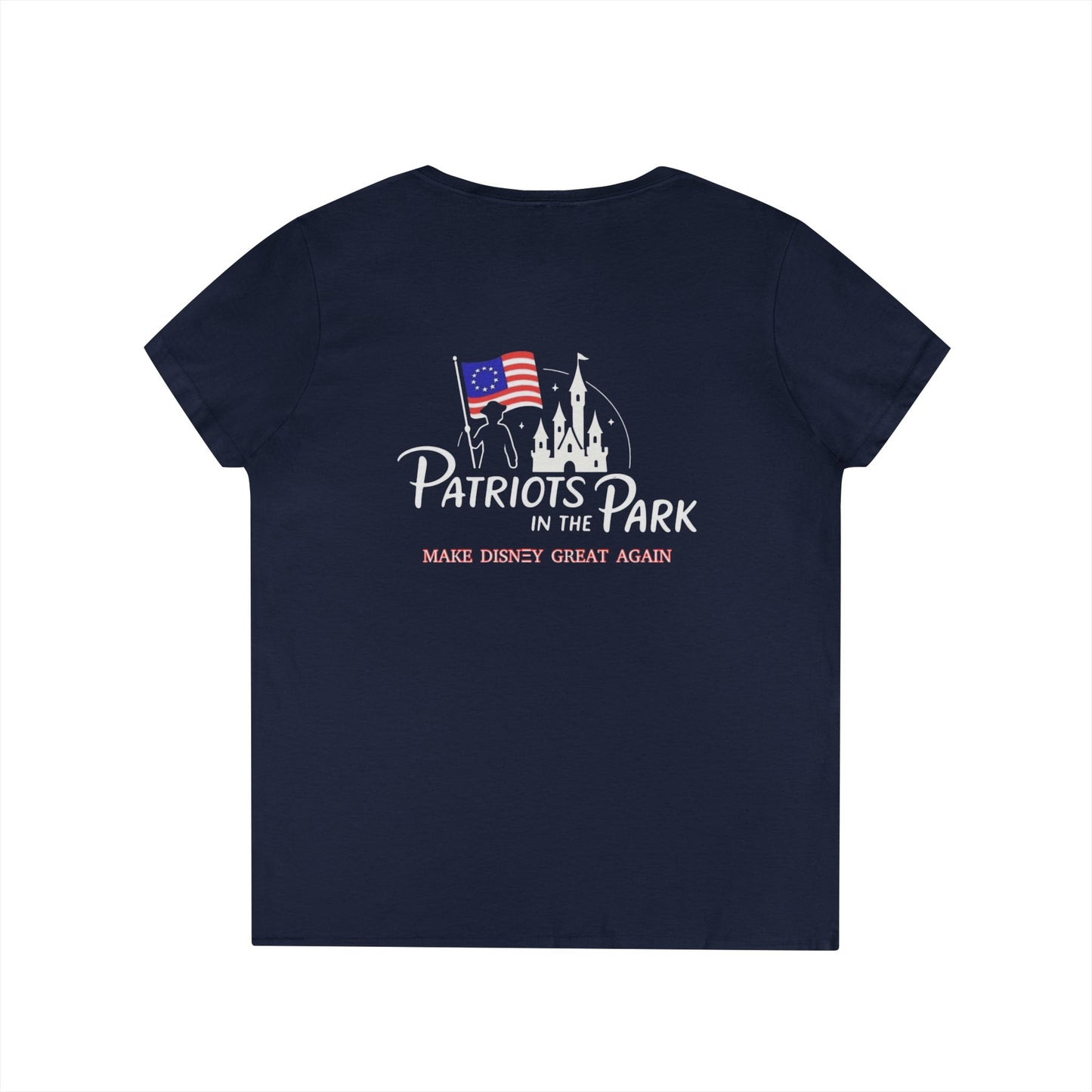 Patriots In The Park Ladies' V-Neck