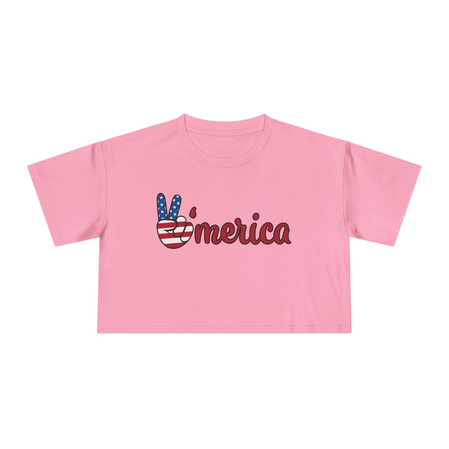 Merica Crop Top