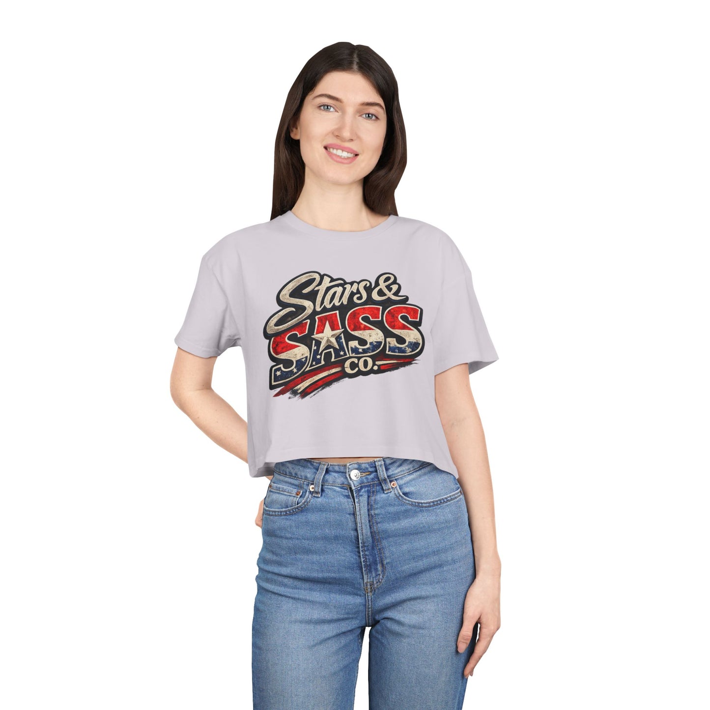 Stars & Sass Crop Top