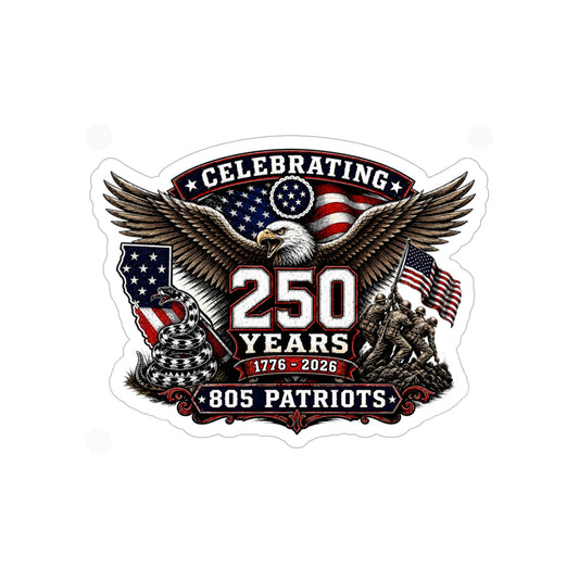 250 Years Sticker