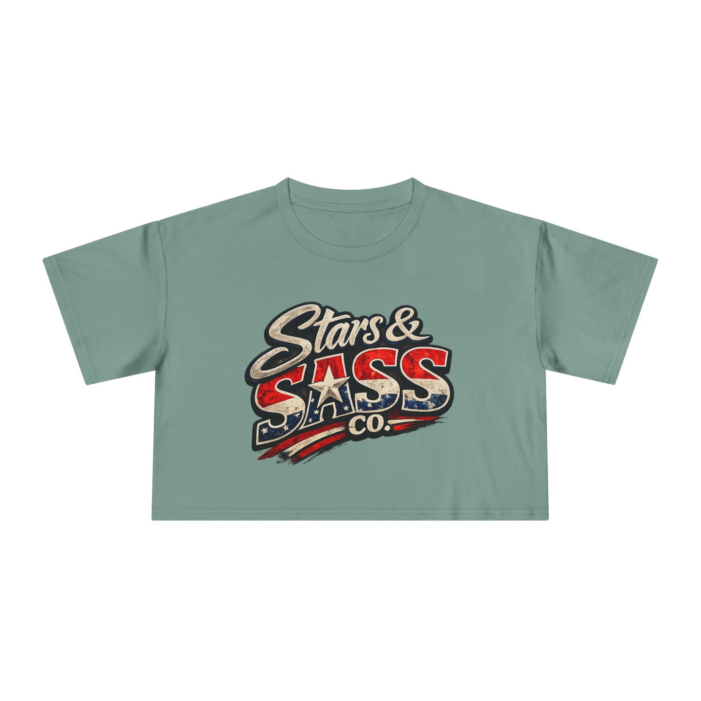Stars & Sass Crop Top