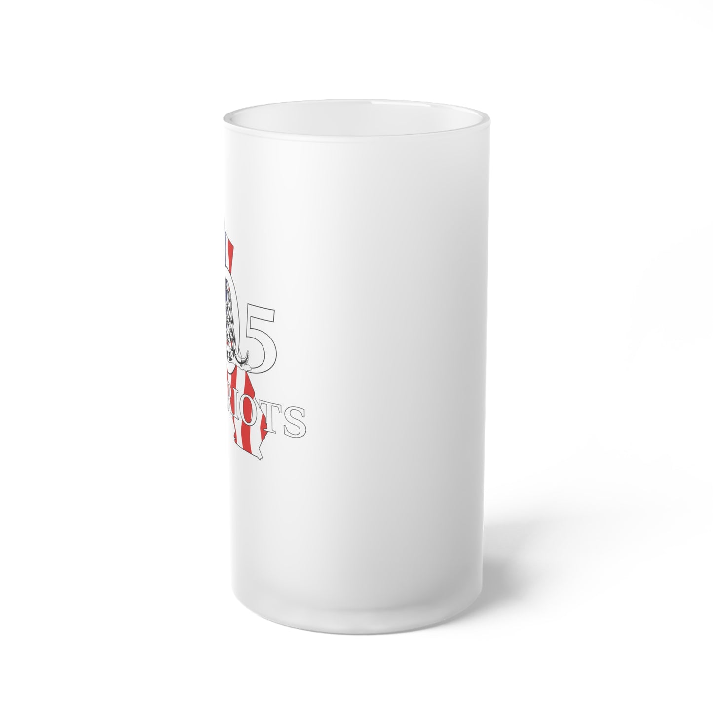 Frosted Glass Beer Mug