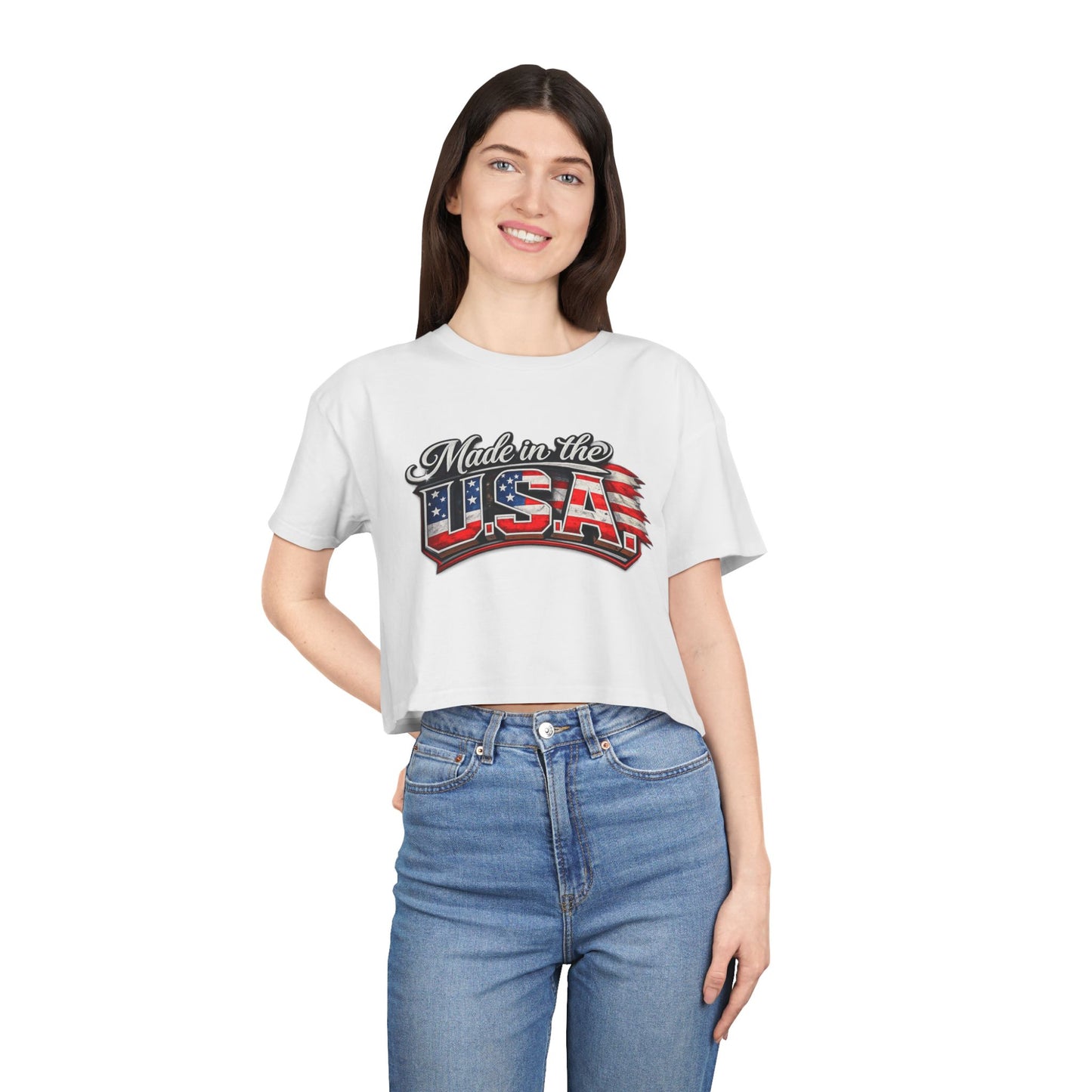 Made in the USA Crop Top