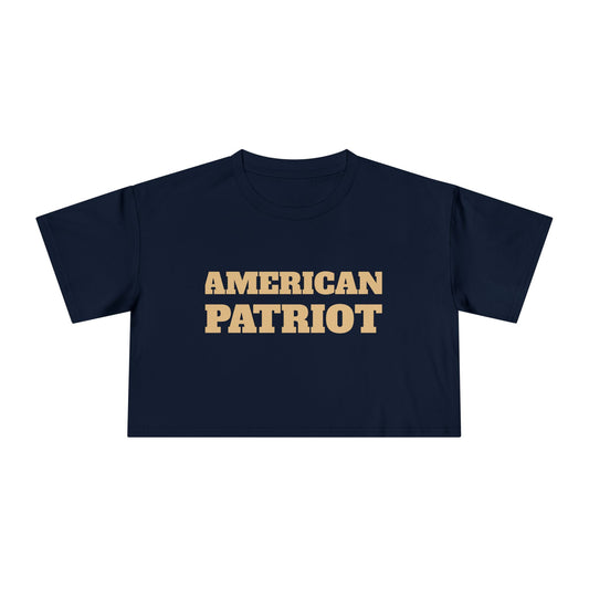 American Patriot Crop Top