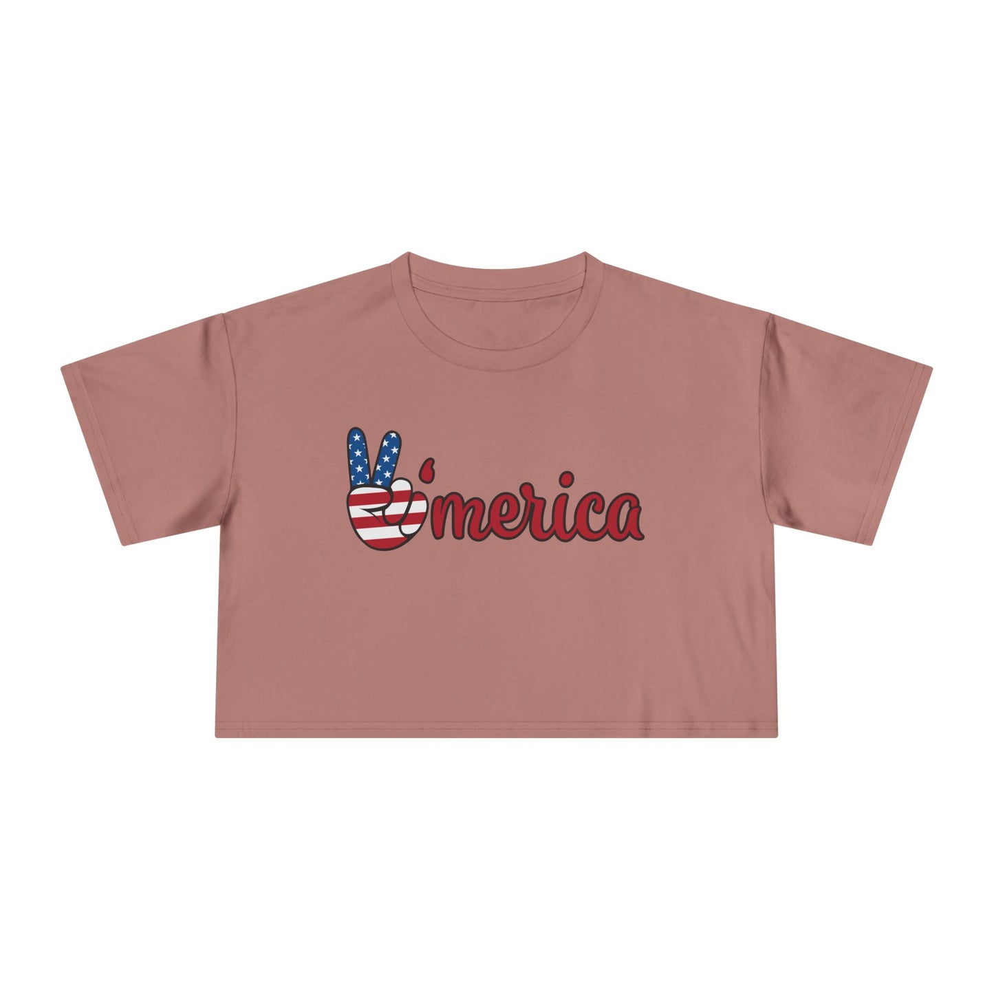 Merica Crop Top