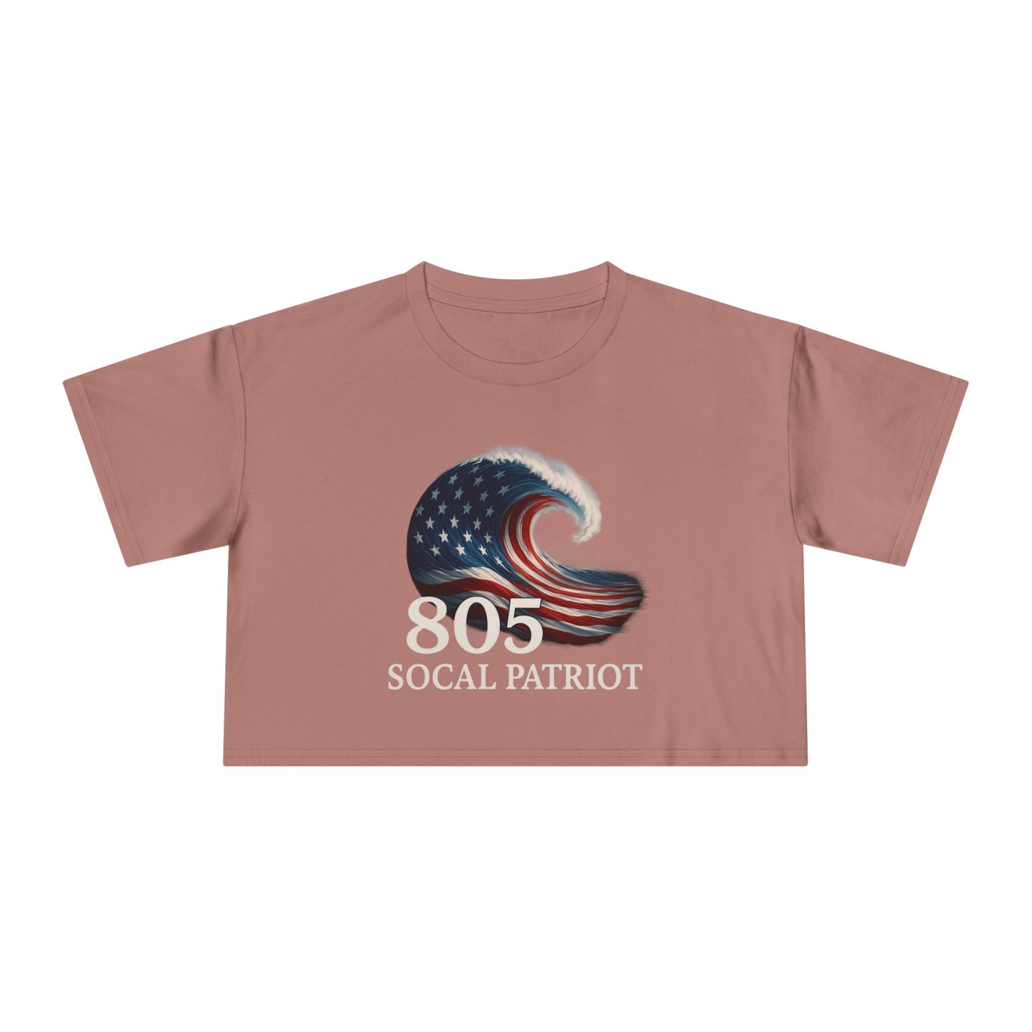 805 Wave Crop Top