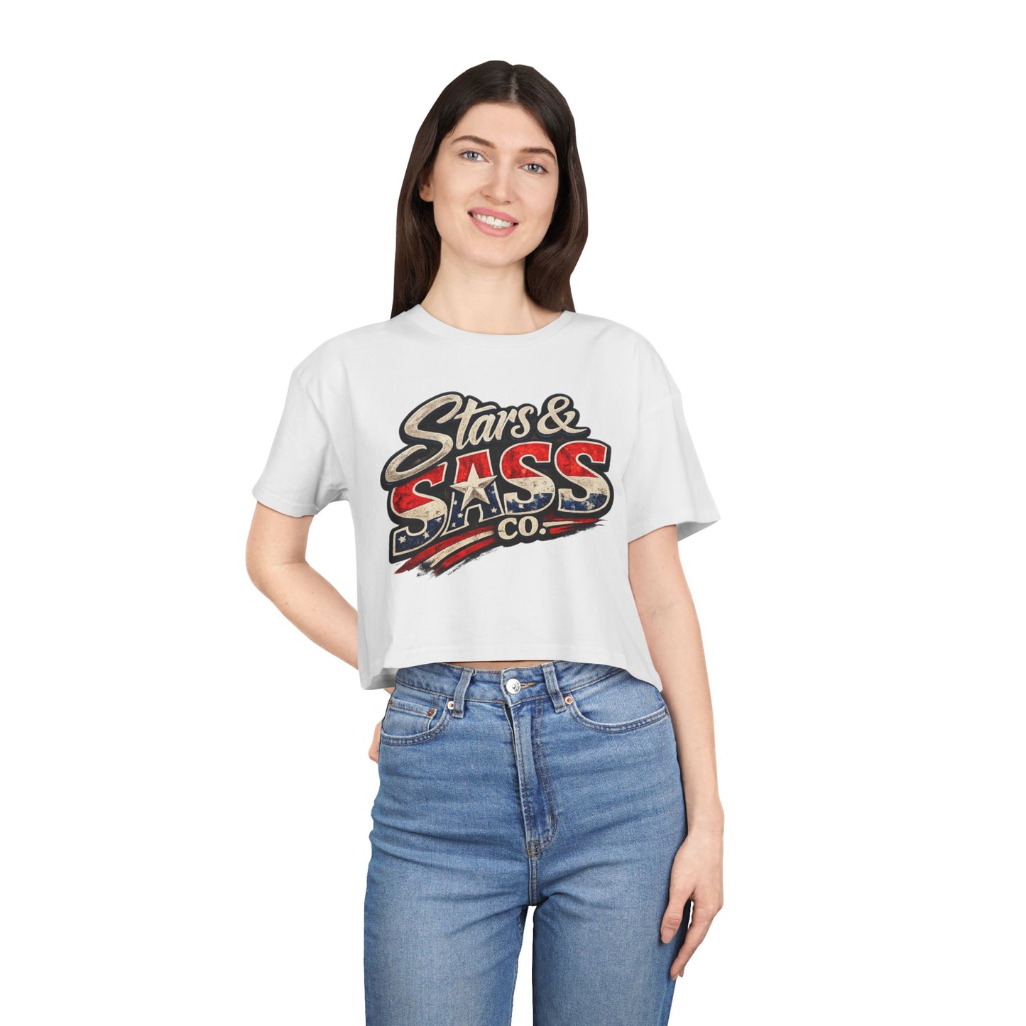 Stars & Sass Crop Top