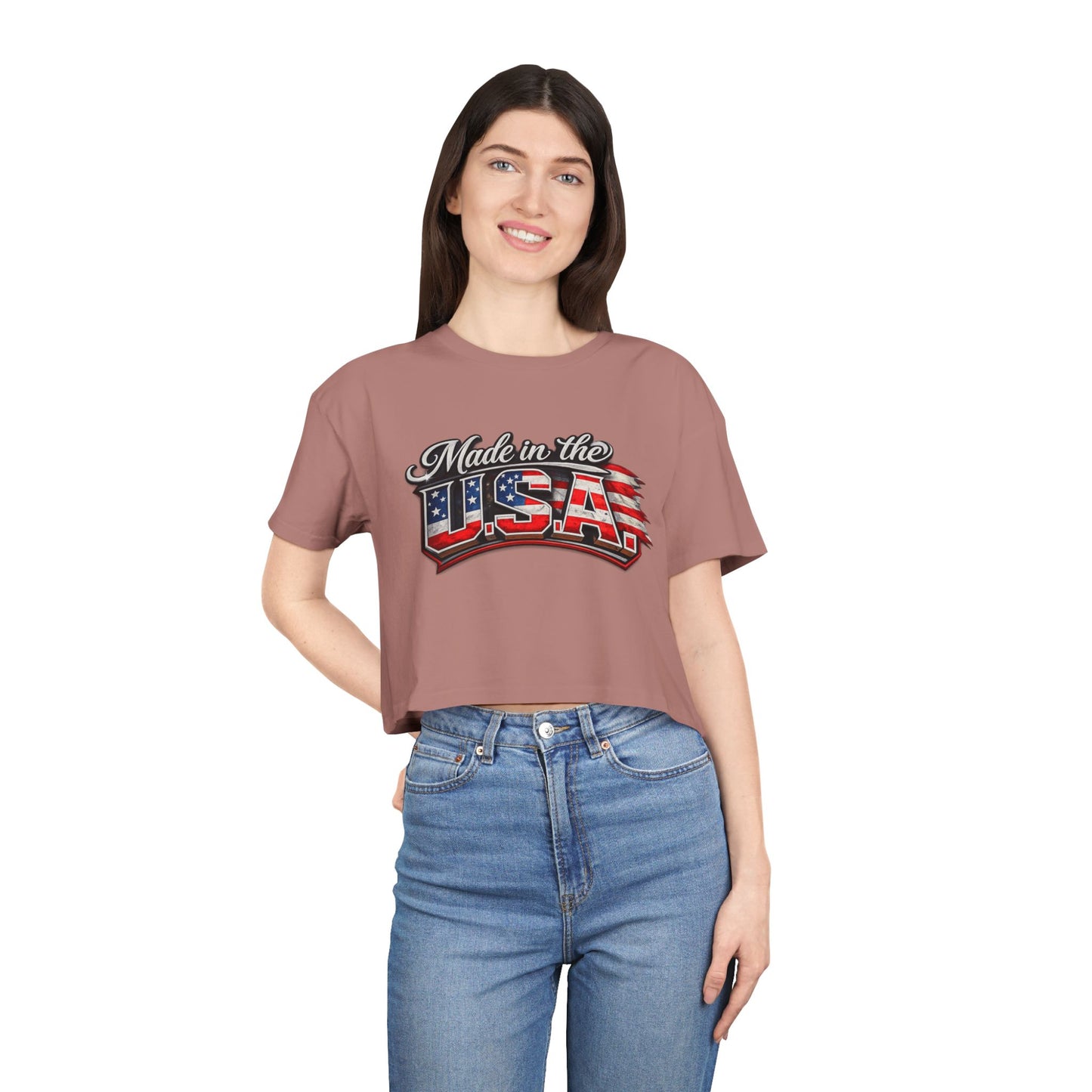 Made in the USA Crop Top
