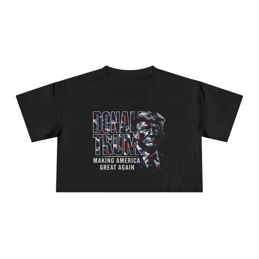 Making America Great Again Crop Top