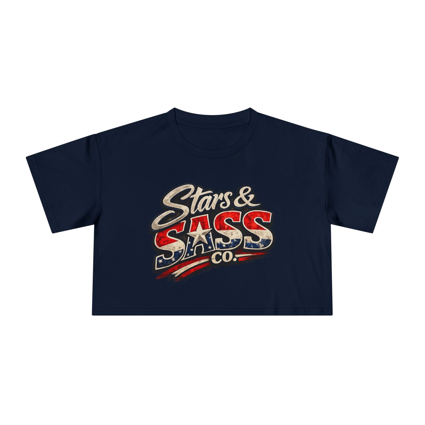 Stars & Sass Crop Top