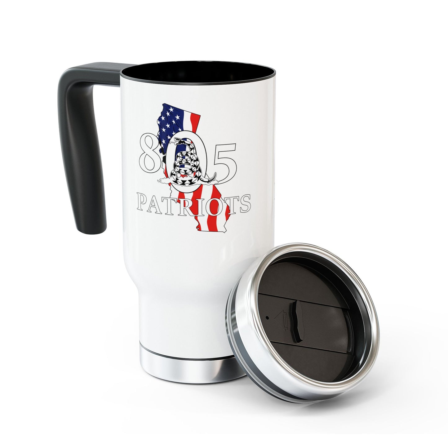 805 Patriots Travel Mug, 14oz