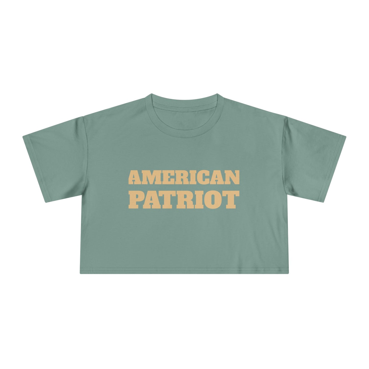 American Patriot Crop Top