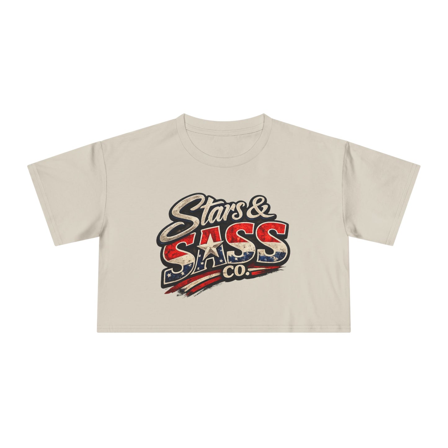 Stars & Sass Crop Top