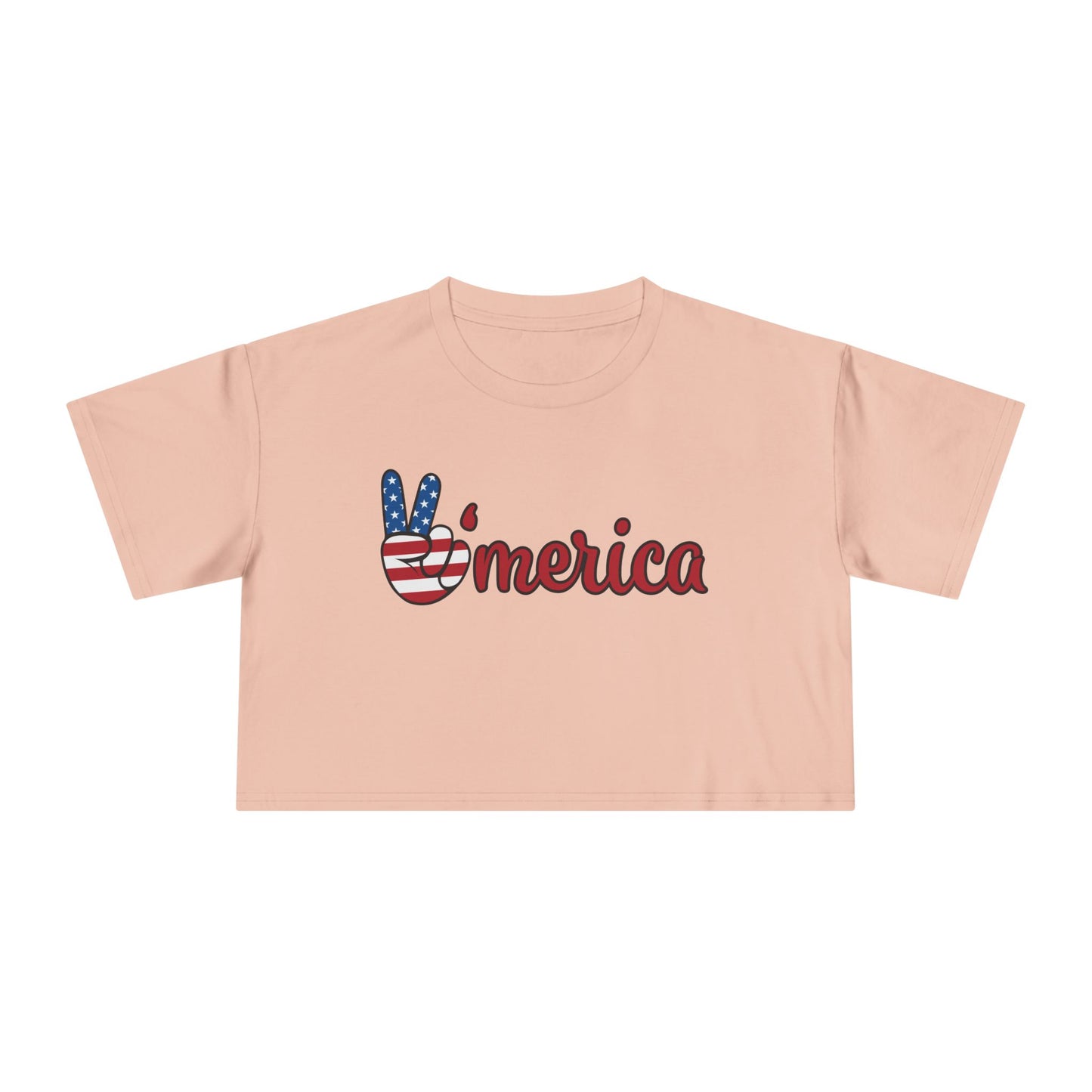Merica Crop Top