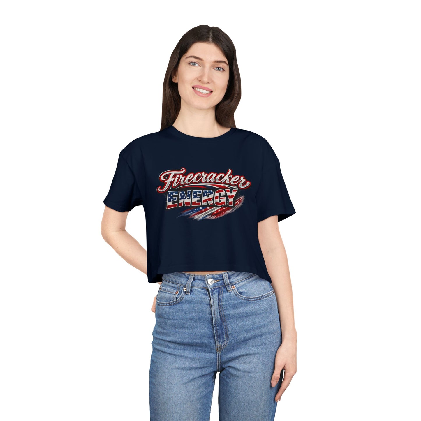 Firecracker Energy Crop Top