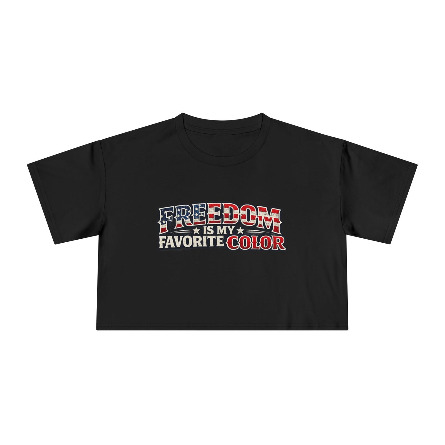 Freedom Color Crop Top