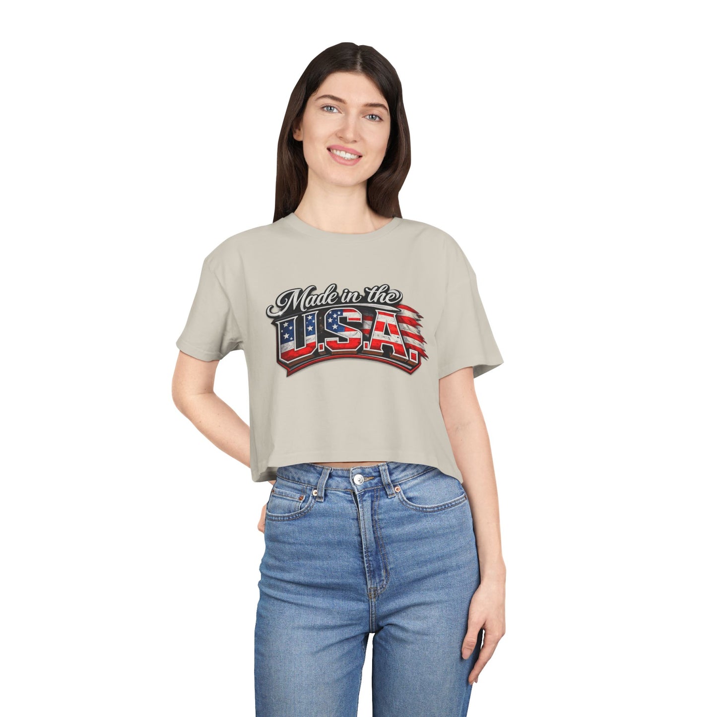 Made in the USA Crop Top