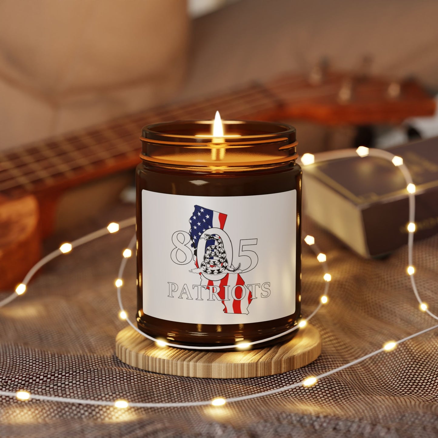 805 Patriots Scented Candle