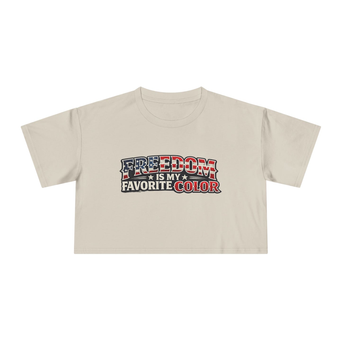 Freedom Color Crop Top