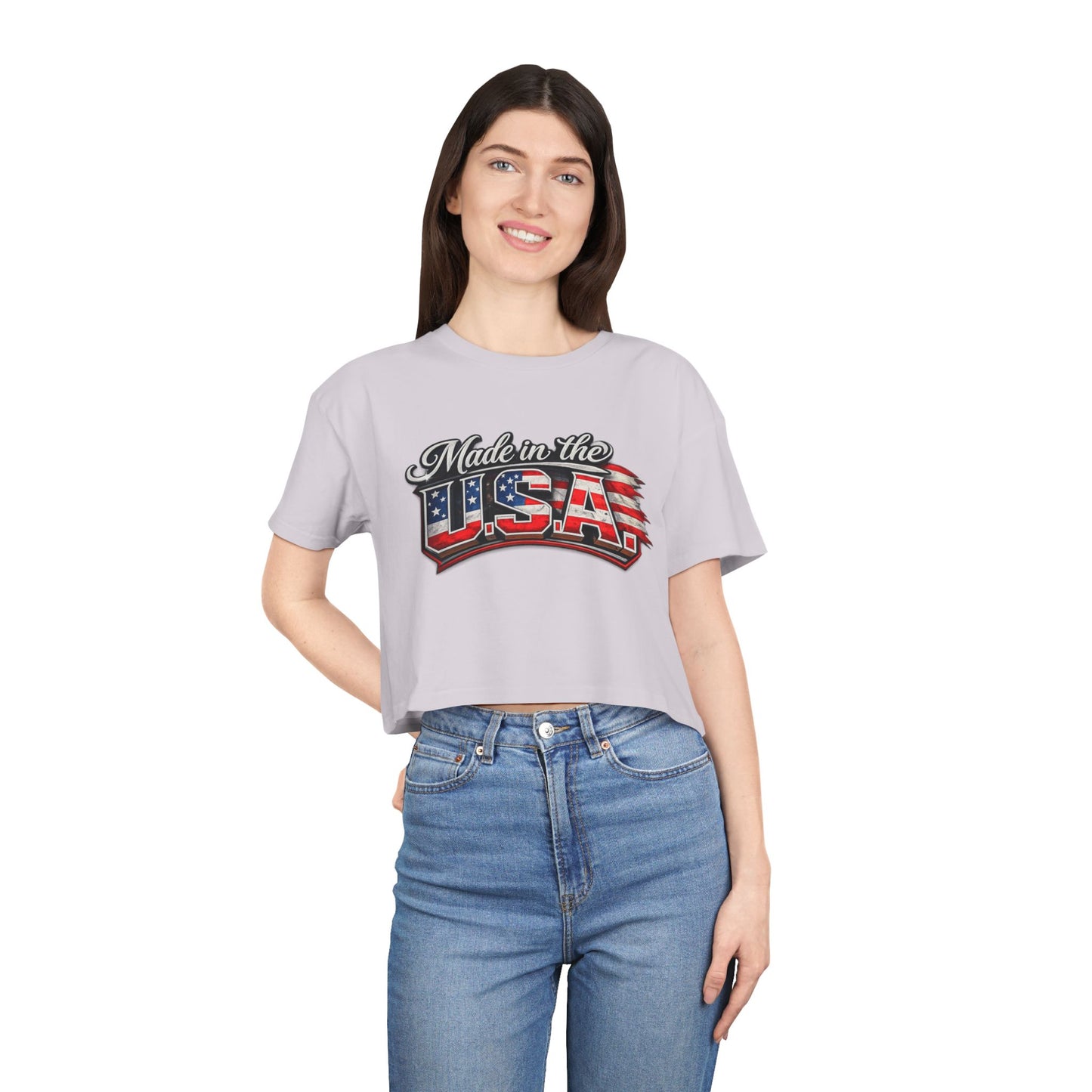 Made in the USA Crop Top