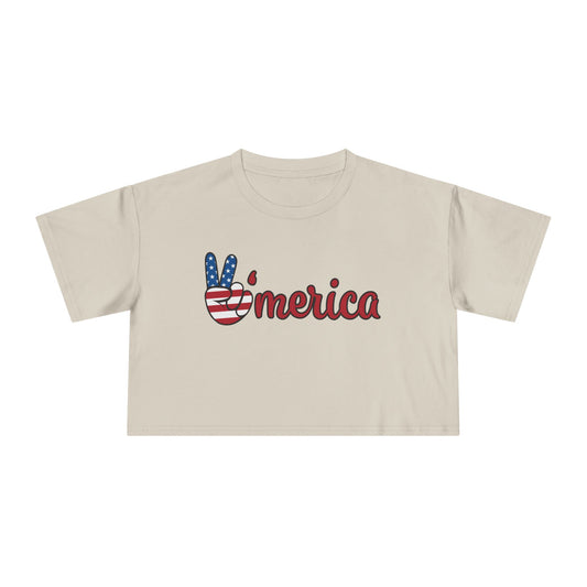 Merica Crop Top