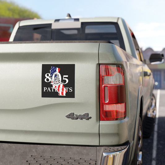 805 Patriots Car Magnet