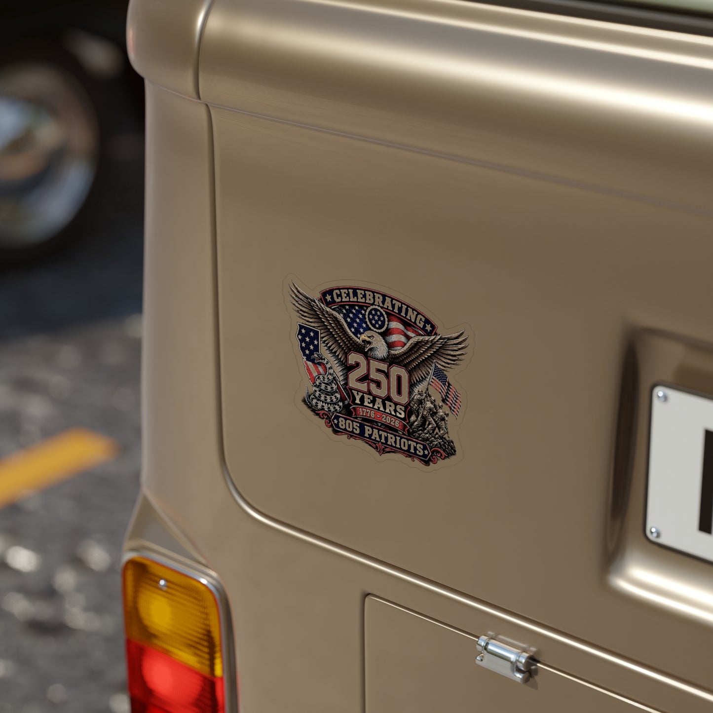 250 Years Sticker