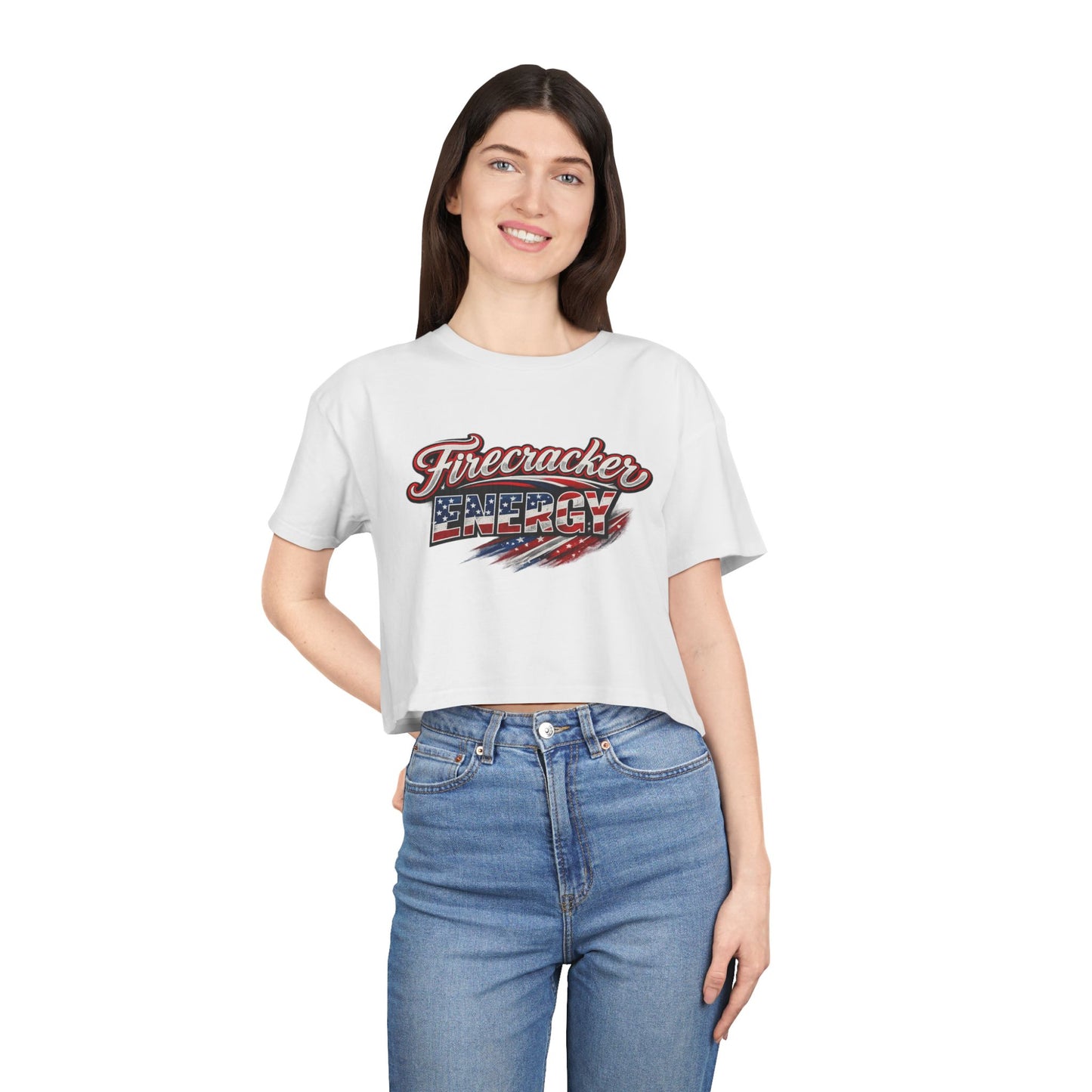 Firecracker Energy Crop Top