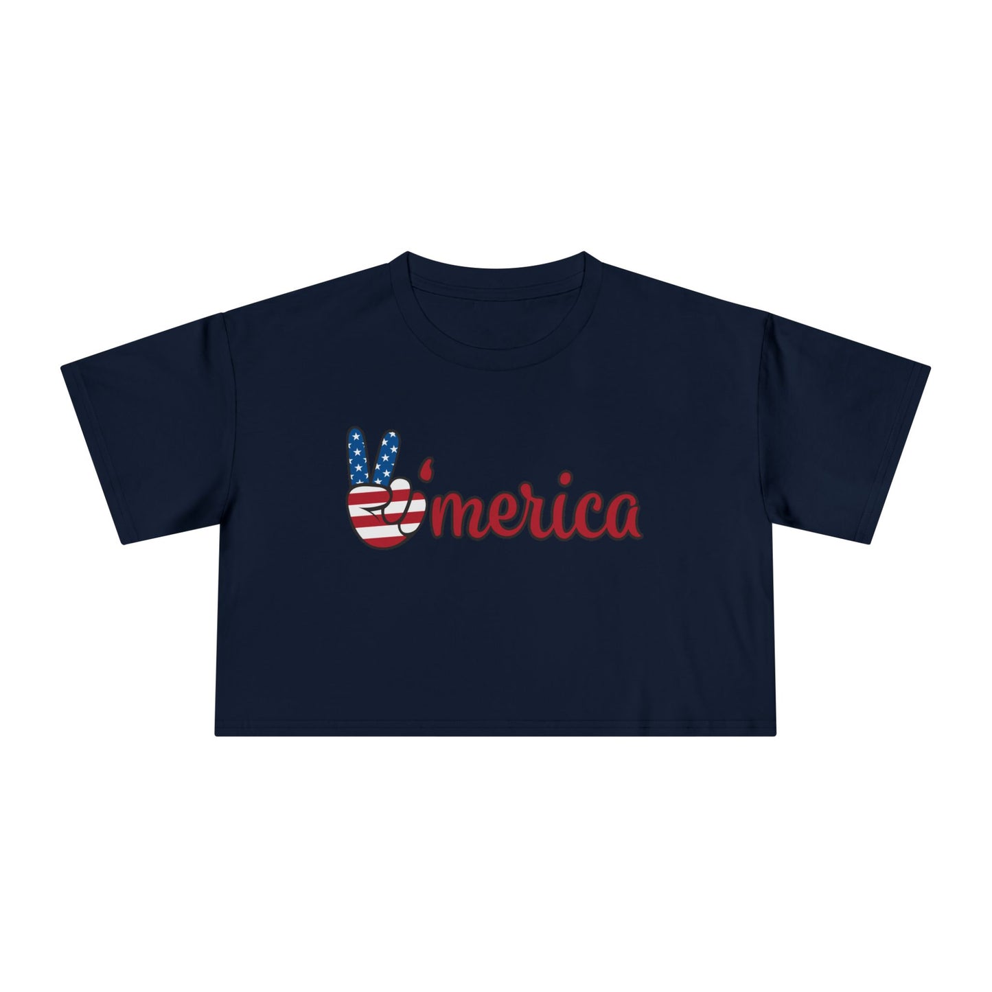 Merica Crop Top