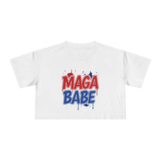 MAGA Babe Crop Top