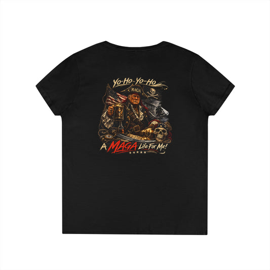 MAGA Life V-neck Tshirt