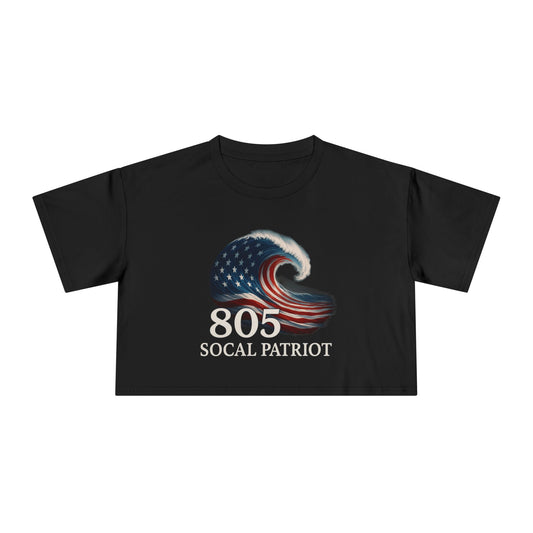 805 Wave Crop Top