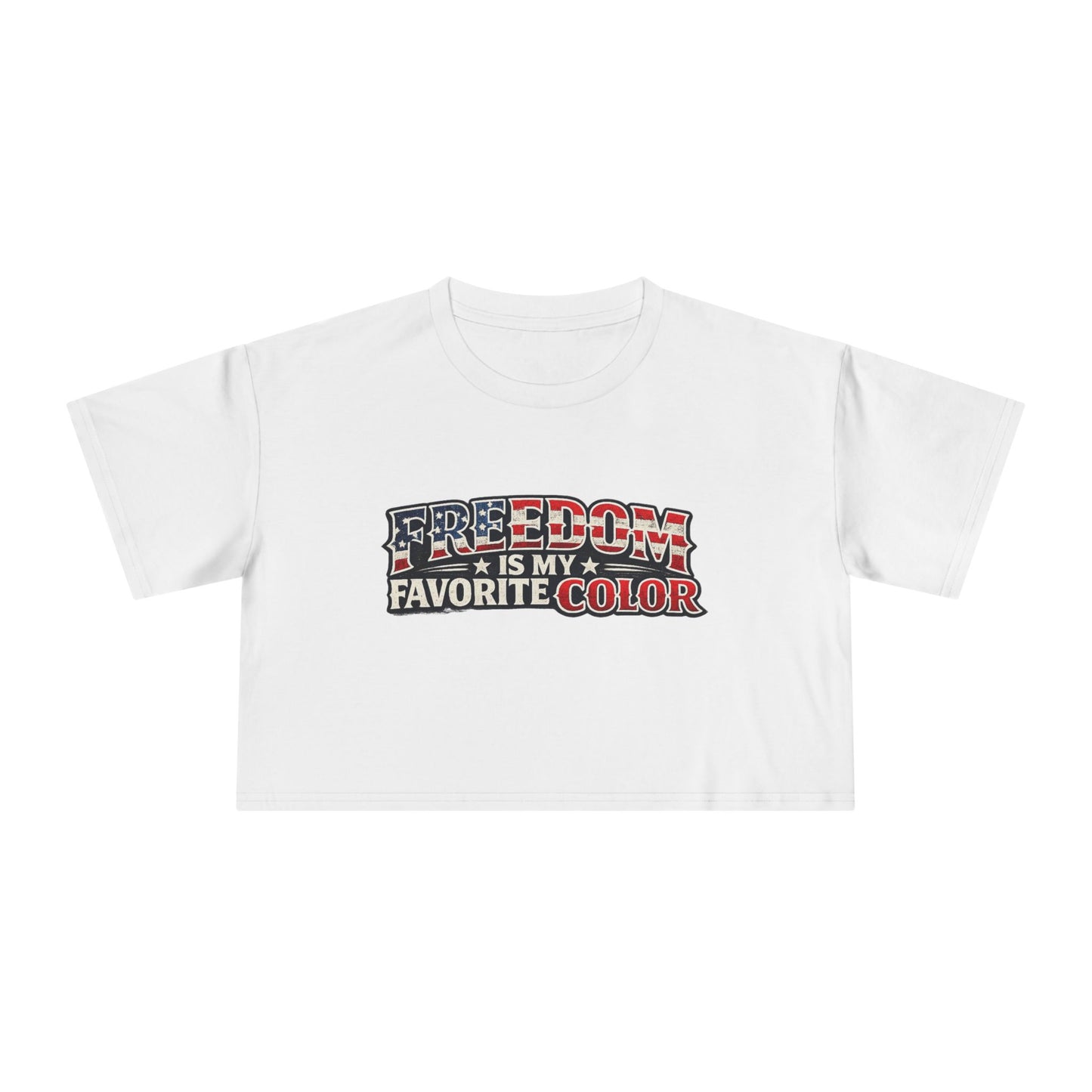 Freedom Color Crop Top