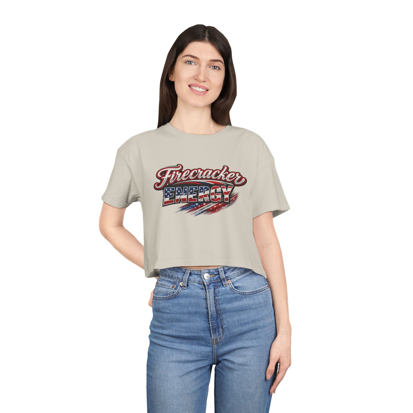 Firecracker Energy Crop Top