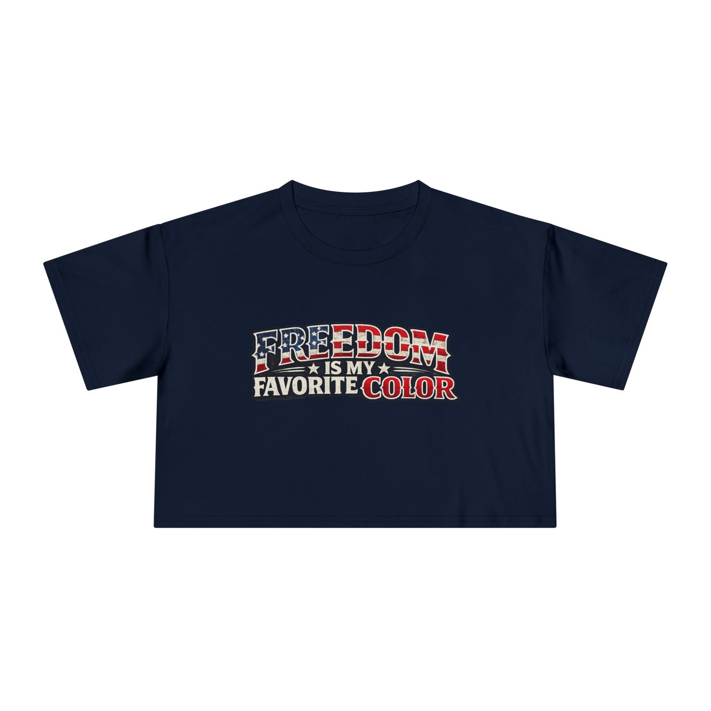 Freedom Color Crop Top