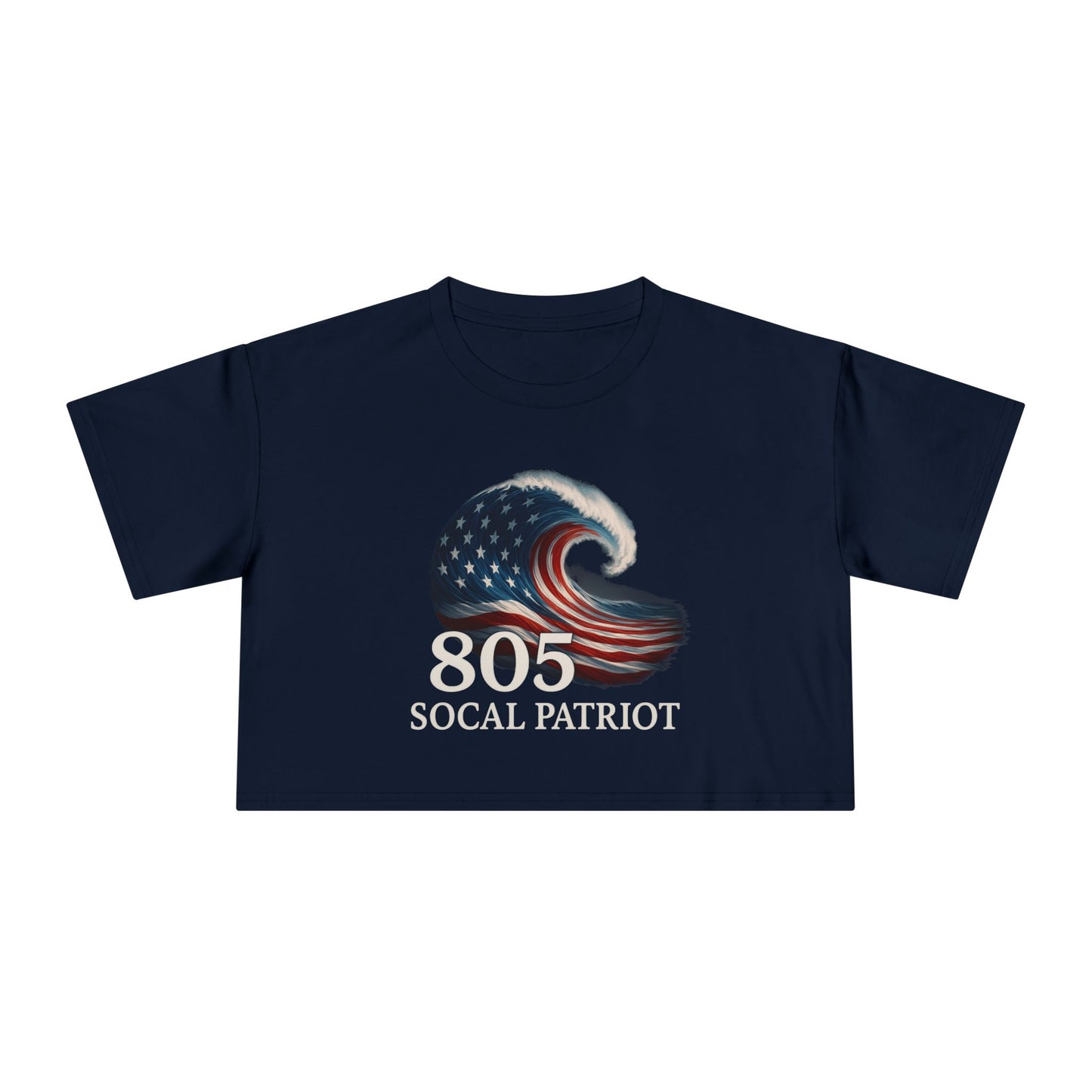 805 Wave Crop Top