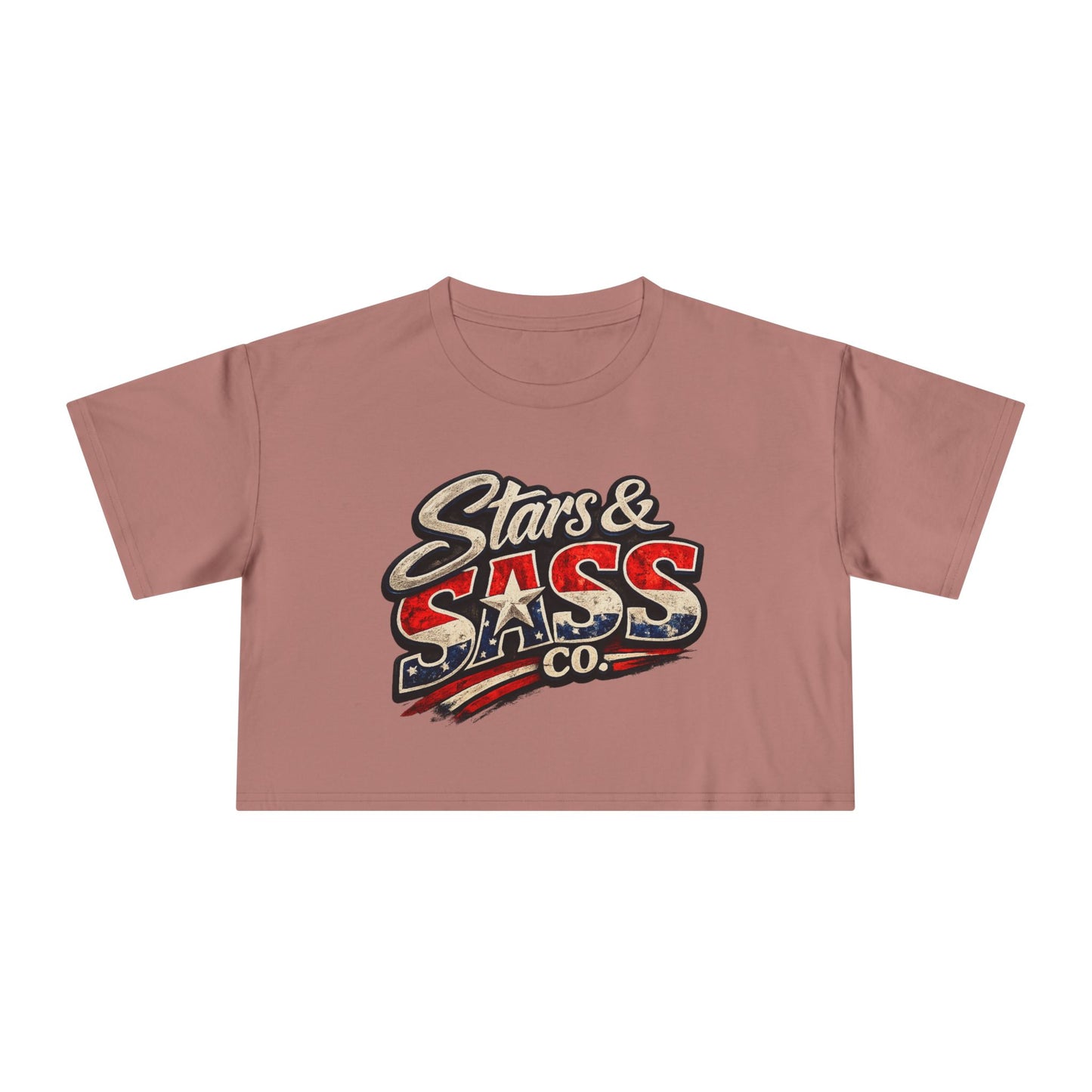 Stars & Sass Crop Top