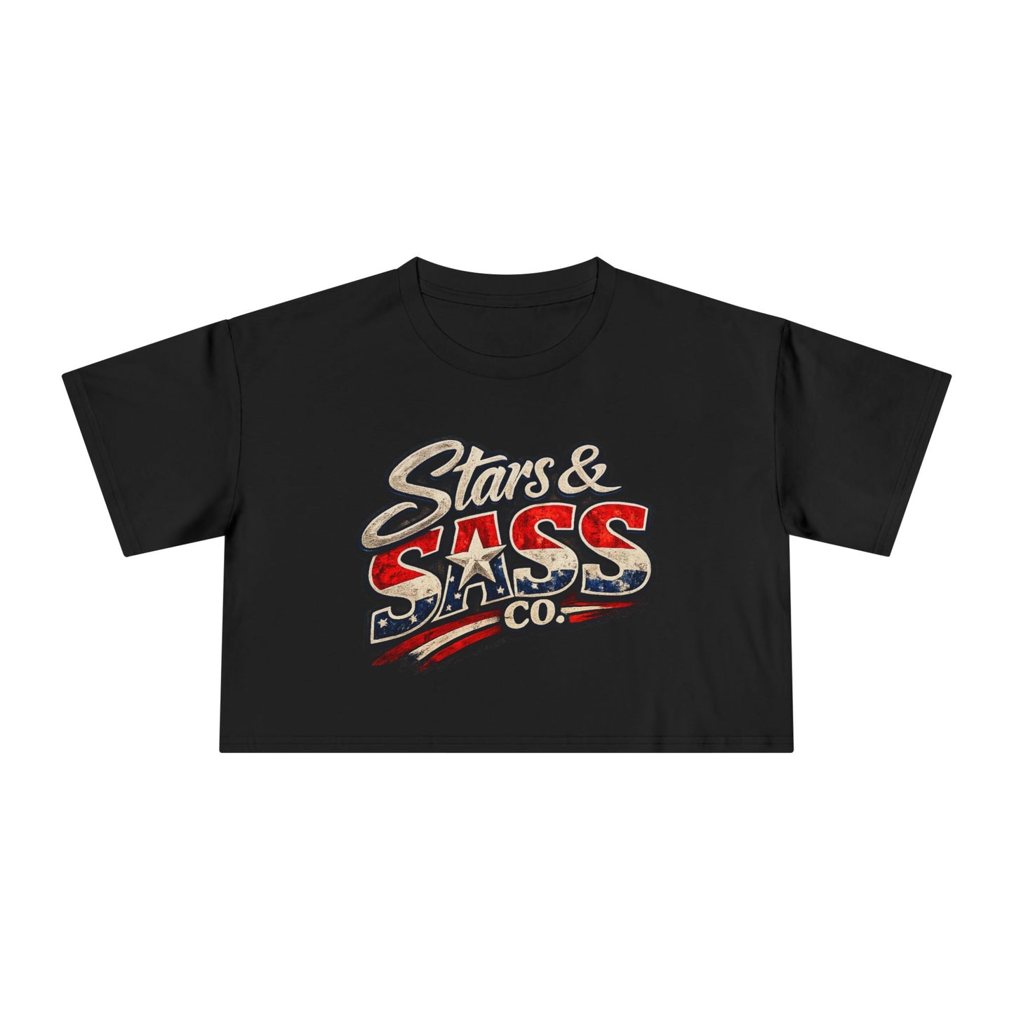 Stars & Sass Crop Top