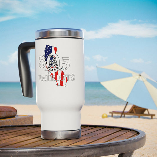 805 Patriots Travel Mug, 14oz