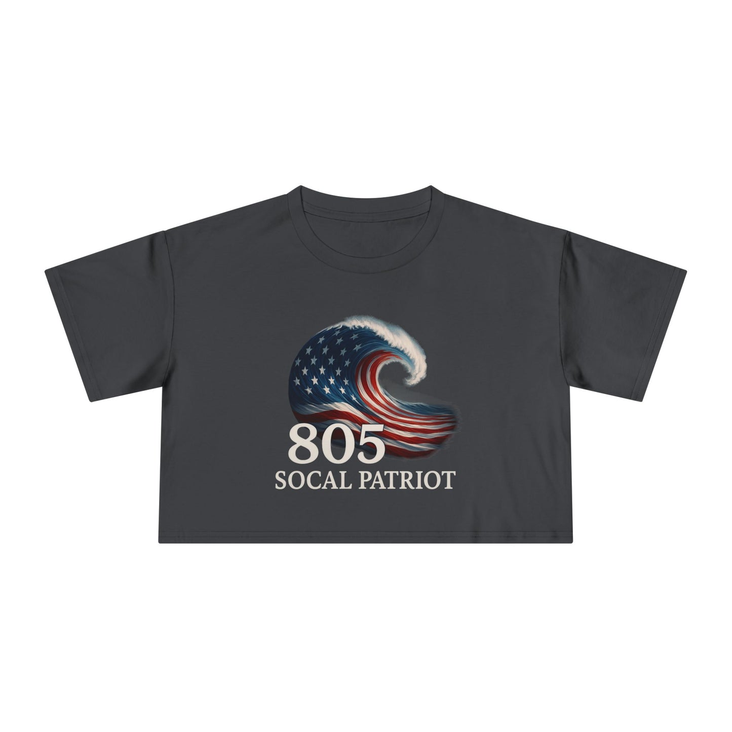 805 Wave Crop Top
