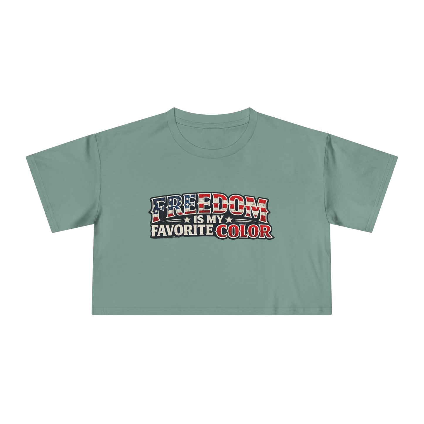 Freedom Color Crop Top