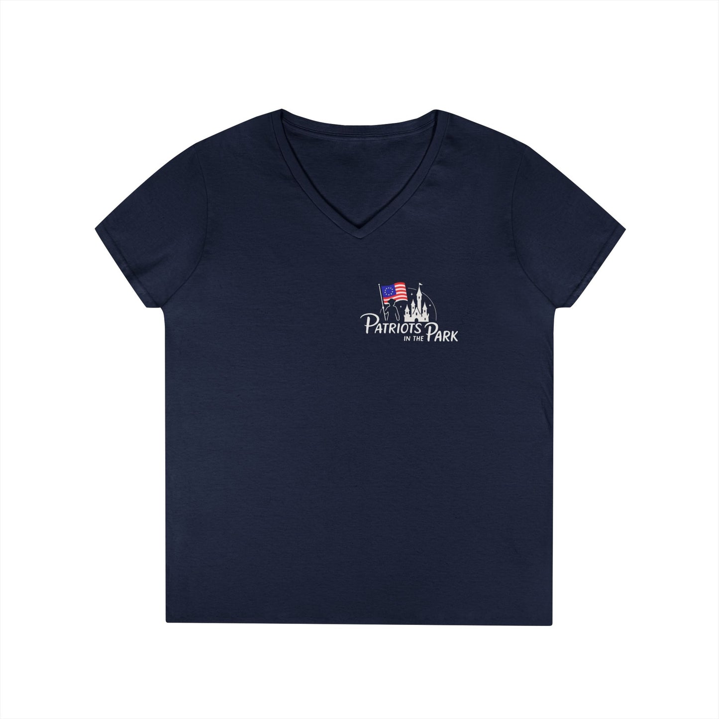 Patriots In The Park Ladies' V-Neck