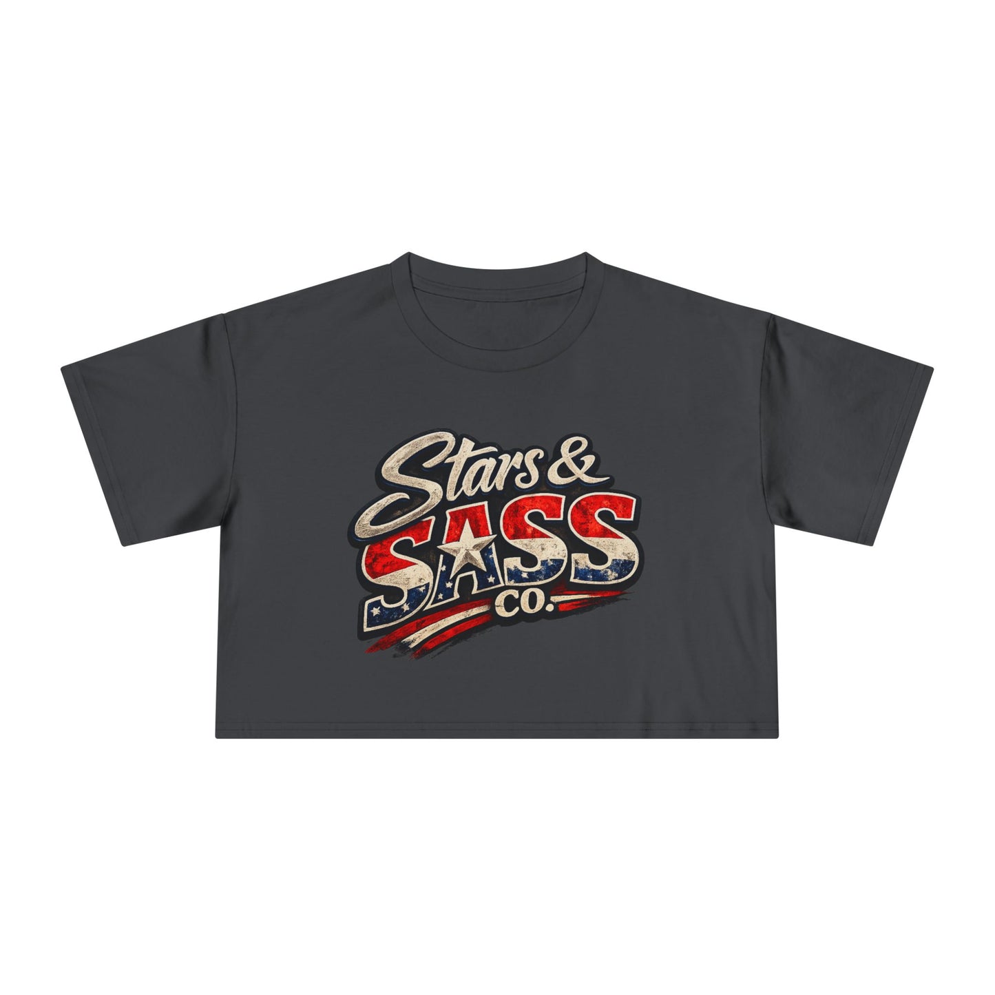 Stars & Sass Crop Top
