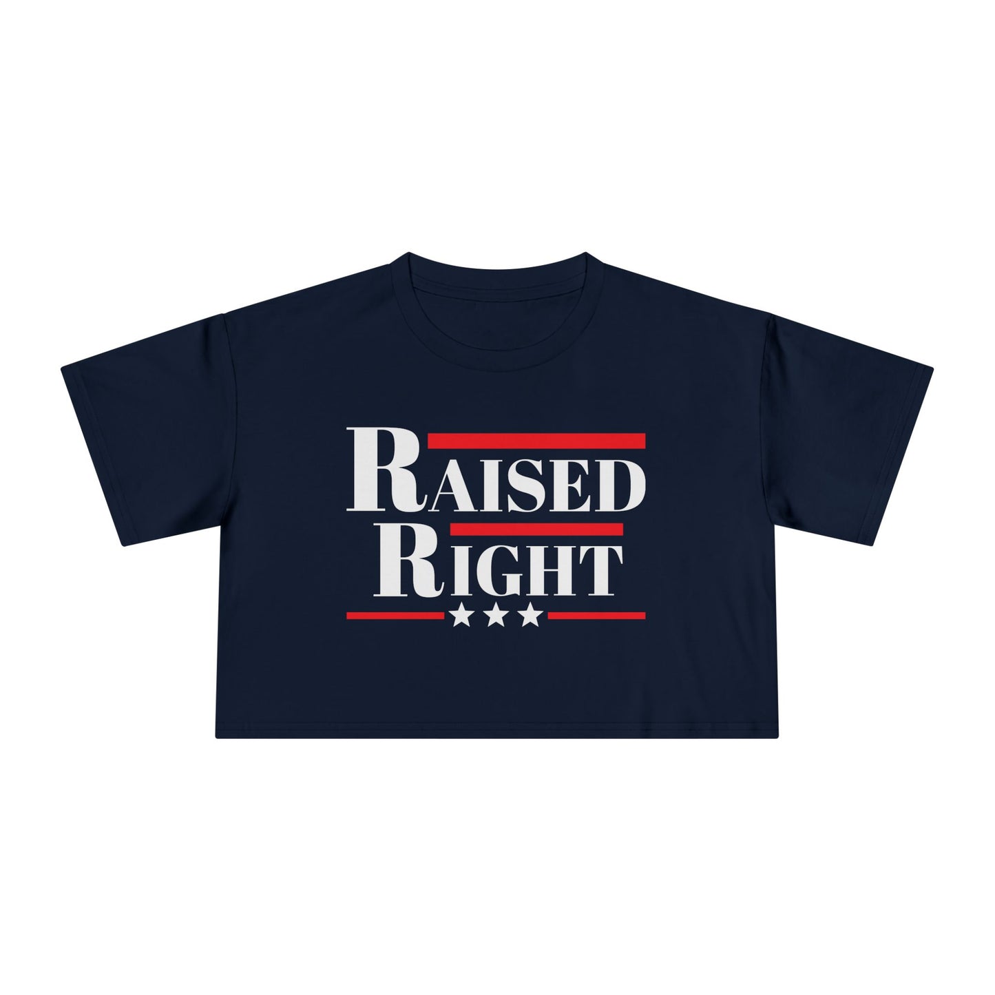Raised Right Crop Top