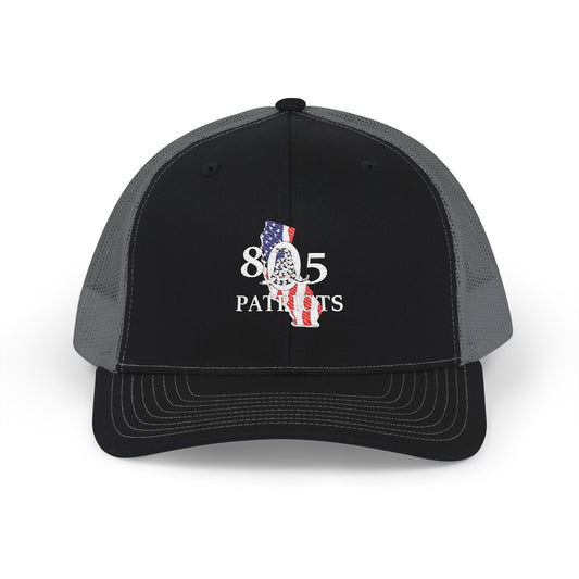 805 Patriots Snapback Hat (Embroidery)