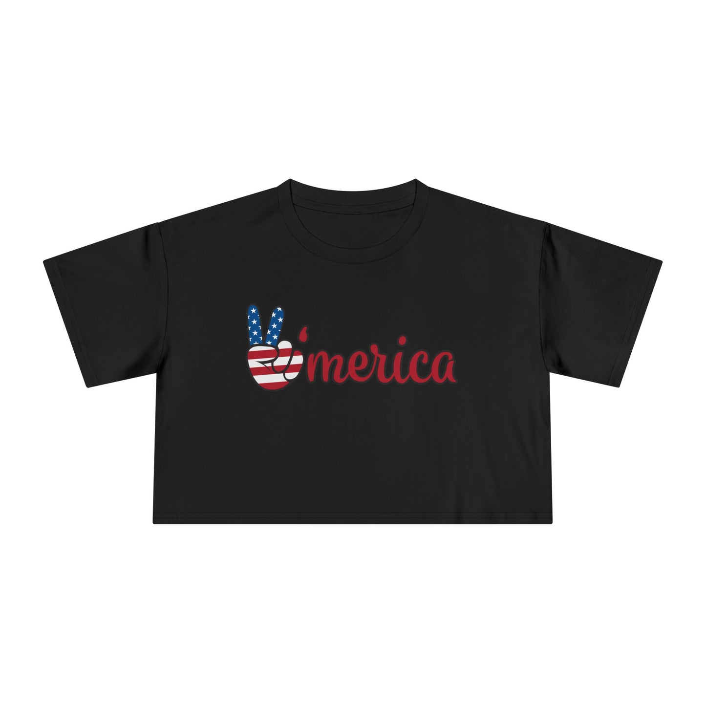 Merica Crop Top