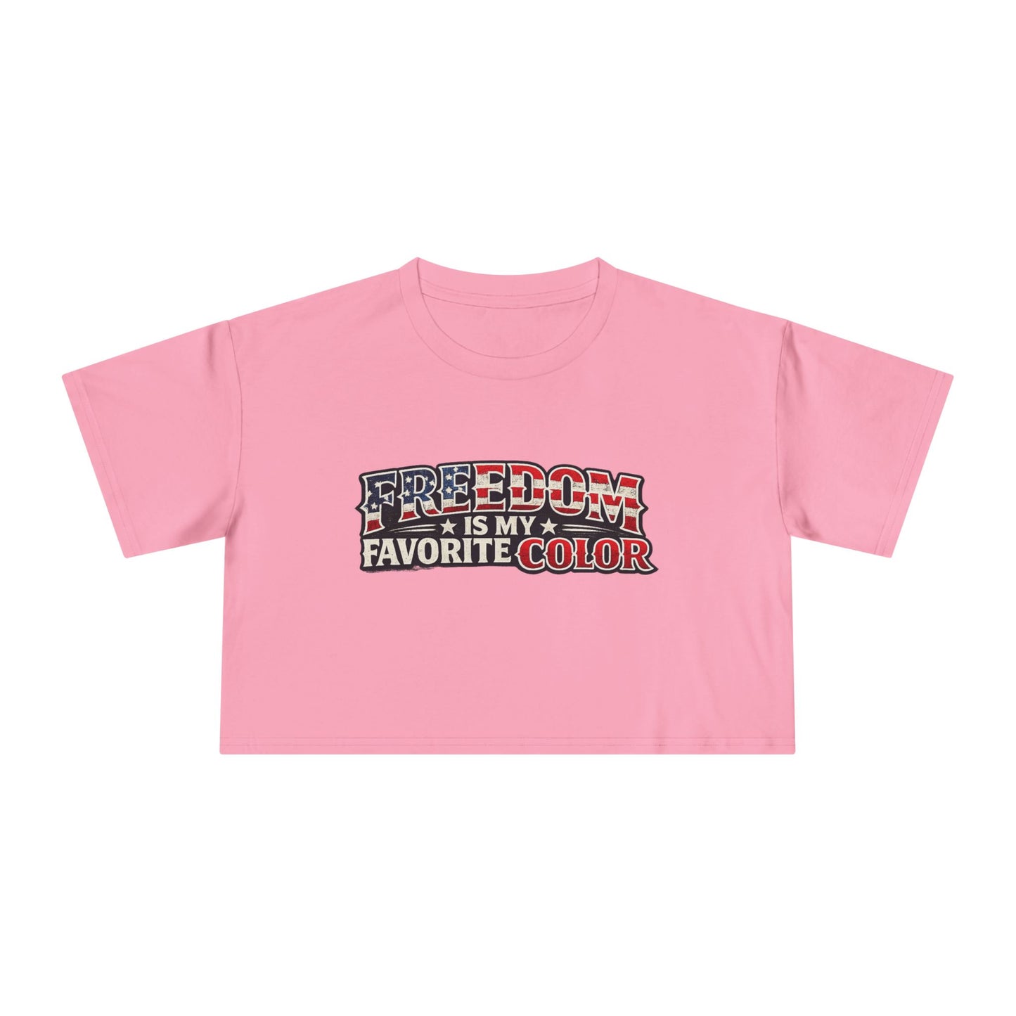 Freedom Color Crop Top