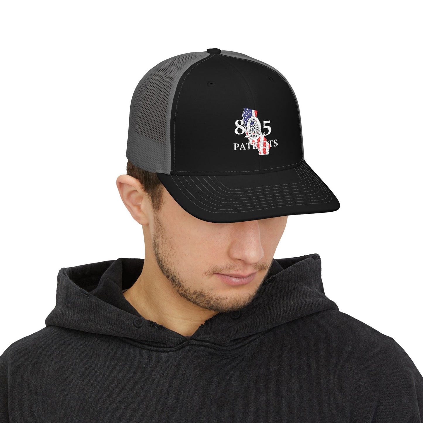 805 Patriots Snapback Hat (Embroidery)